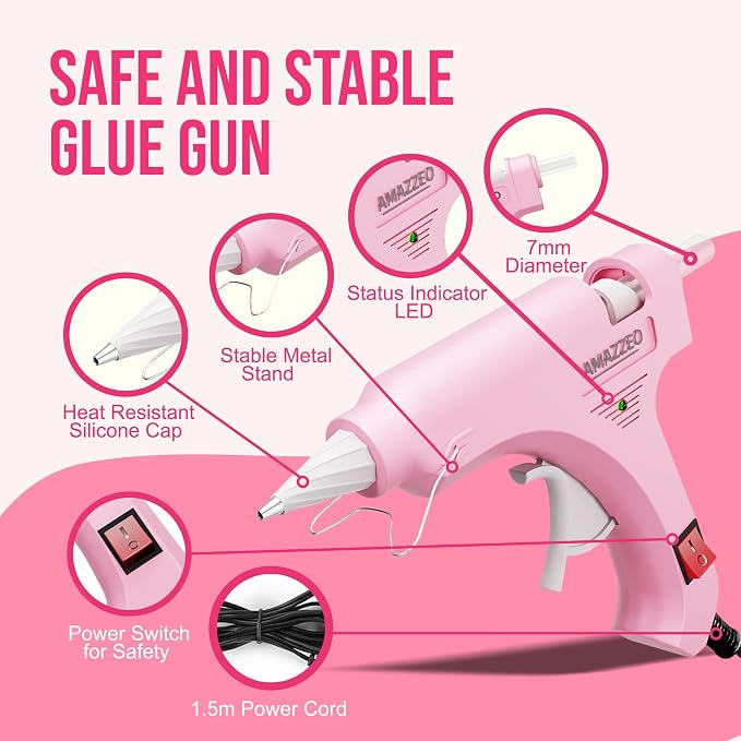 Hot Glue Gun and Sticks Set 40pcs