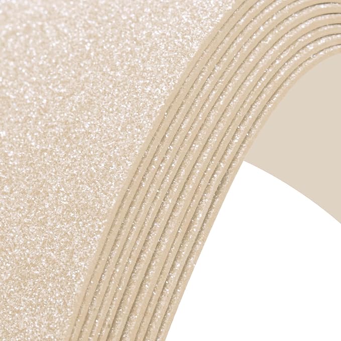 10 Pack Glitter Foam Sheets Craft 8 x 12 inch | Sparkles Foam Paper