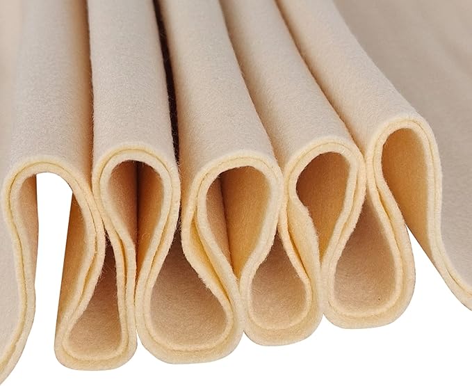 Jtnohx Color Felt for Crafts, 1 Square Yard Felt Fabric, Flexible Craft Felt