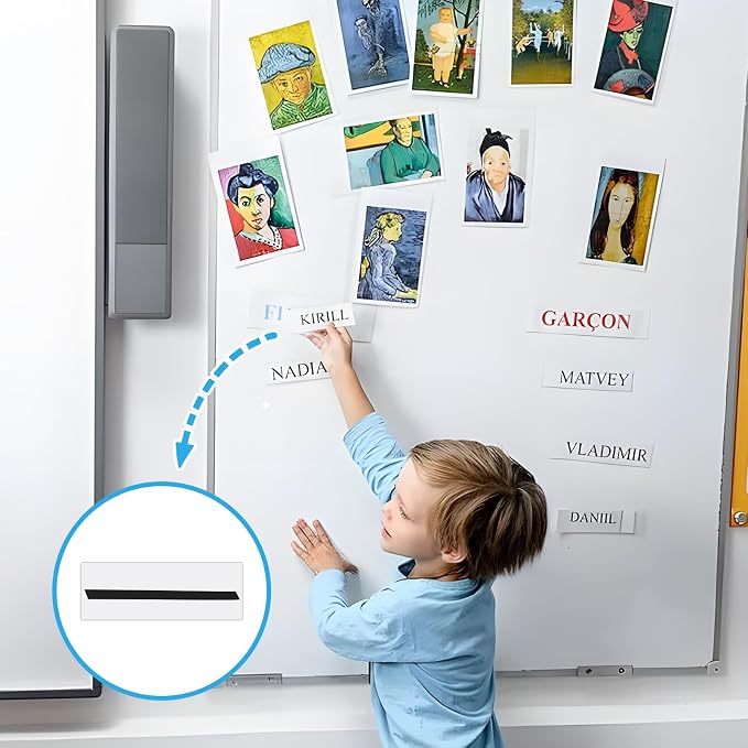 Small Tiny Magnetic Tapes with Sticky Adheisve Backing
