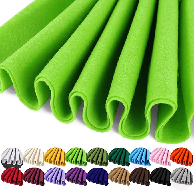 IONTACH 36" X 36" Soft Felt Fabric 1.6mm Thick | Felt Sheets