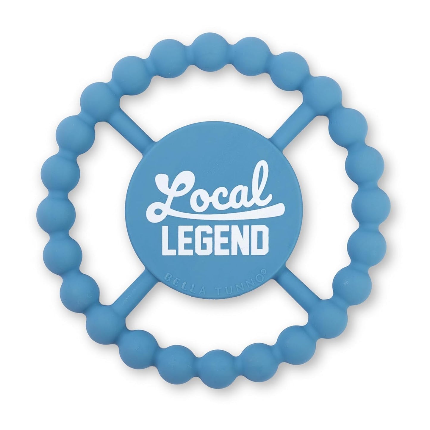 Baby Teether by Bella Tunno, Silicone Teethers for Babies 3-6 Months, 6-12 Months, Baby Toys, Pacifier, Teething Relief, Boys, Girls, Local Legend