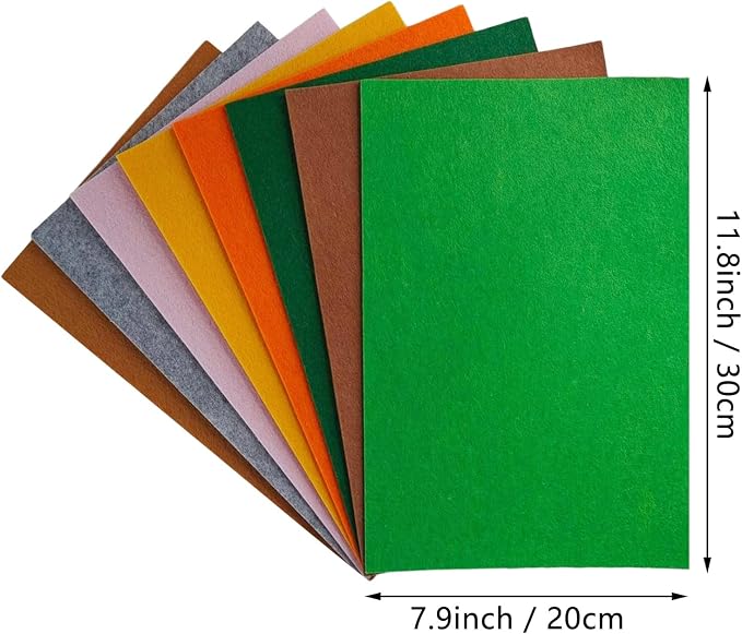 Jtnohx Stiff Felt, 2mm Thick Felt Sheets