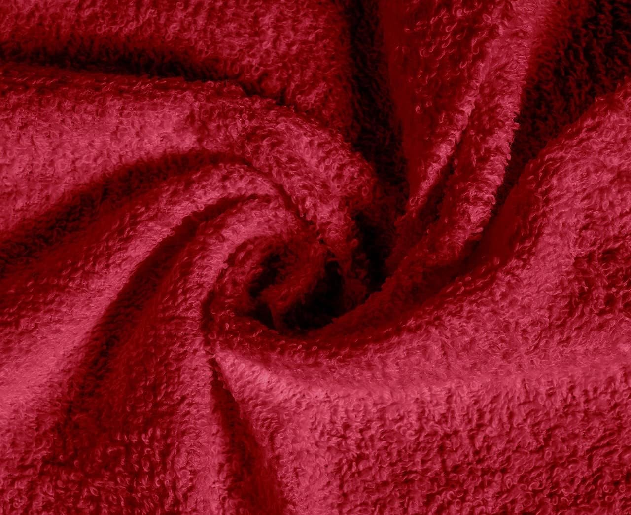 Softolle 100% Cotton Washcloths 60 Pack (12x12 Inches) Soft, Highly Absorbent Washcloth, Face Towels, Wash Cloths for Face, Ring Spun, Bulk Pack (Burgundy)