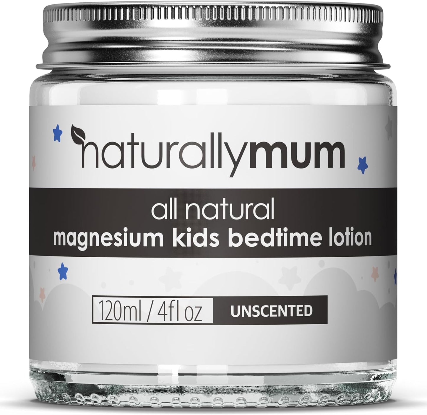 NaturallyMum - Magnesium Bedtime Lotion for Kids & Babies [NATURAL & SAFE] - Topical Kids Magnesium Cream Lotion for Sleep - Safe for Babies (6M+) - Support for Sleep, Bone & Overall Kids Health
