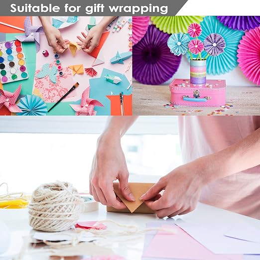 ALLFUN 1000 Pieces Clear Glue Points Dots Double Sided Adhesive Removable