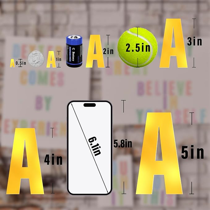 1635 Pieces 30 Sheets Letter Stickers, Vinyl Mailbox Numbers Alphabet Stickers