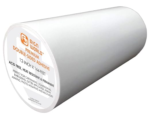 Best 12" Ultra-Thin Permanent Double-Sided Tape