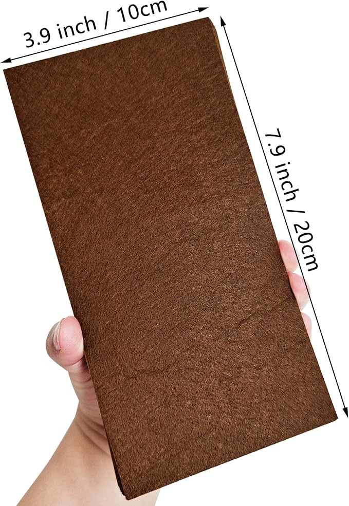 Jtnohx Self Adhesive Felt Sheets, Sticky Fabric Square