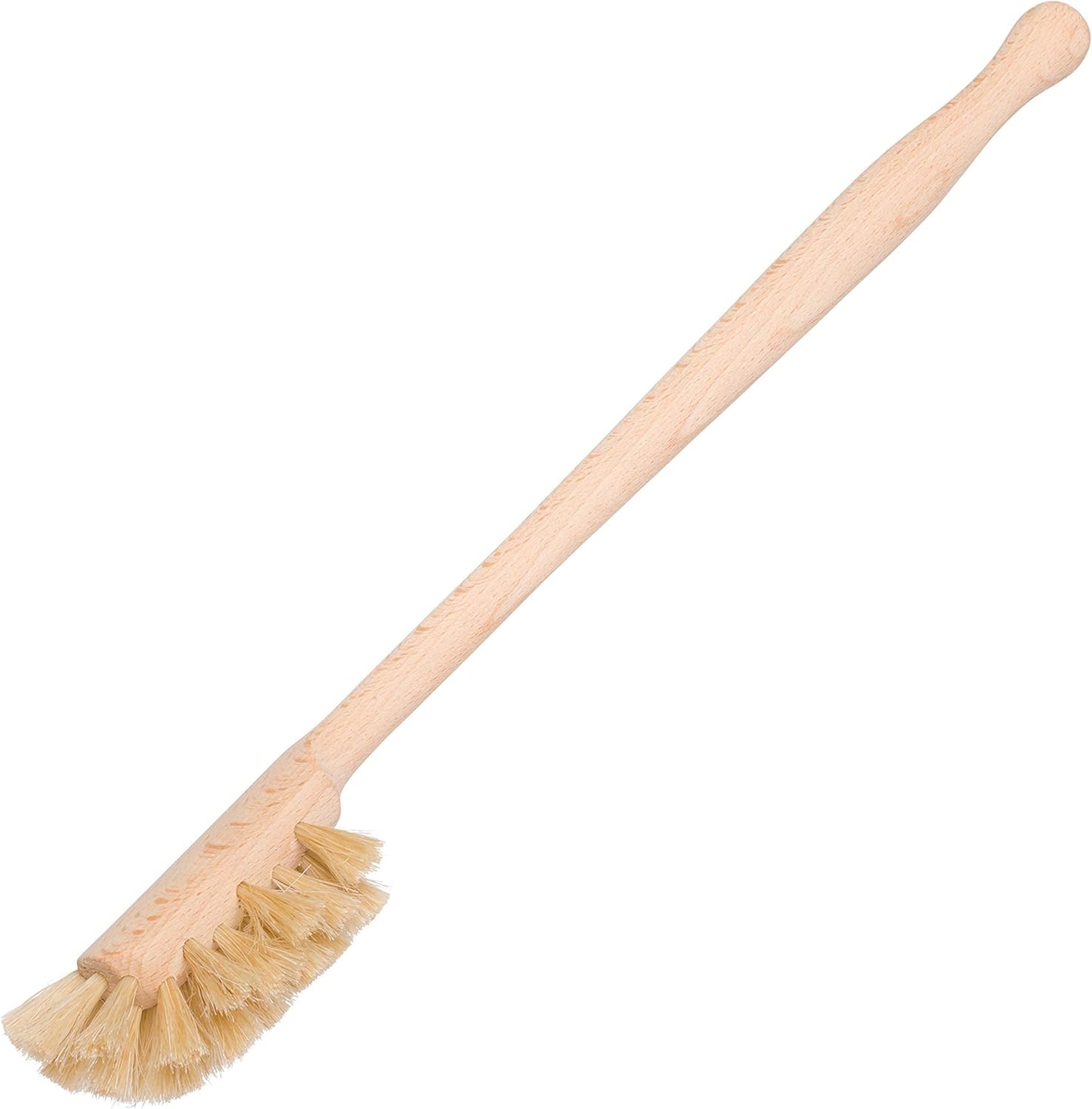 REDECKER Horsehair Drinking Bottle Brush with Beechwood Handle, 13-3/4-inches - Bottle Brush Wood - Natural Water Bottle Brush - Bottle Brush Wooden Handle, Made in Germany
