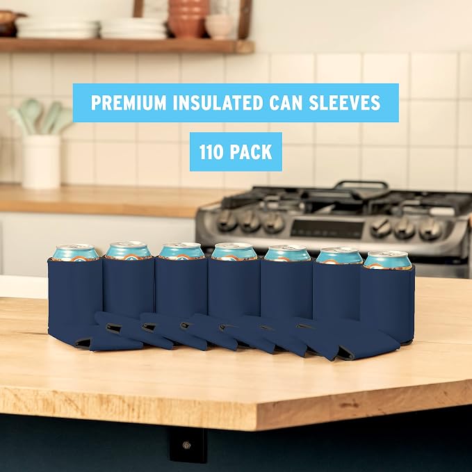 Blank Beer Can Cooler Sleeves Soft Insulated Beer Can Coolies