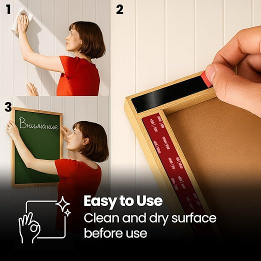 Double Sided Heavy Duty Tape, 15.42 FT × 0.25 in Mounting Adhesive Foam Tape