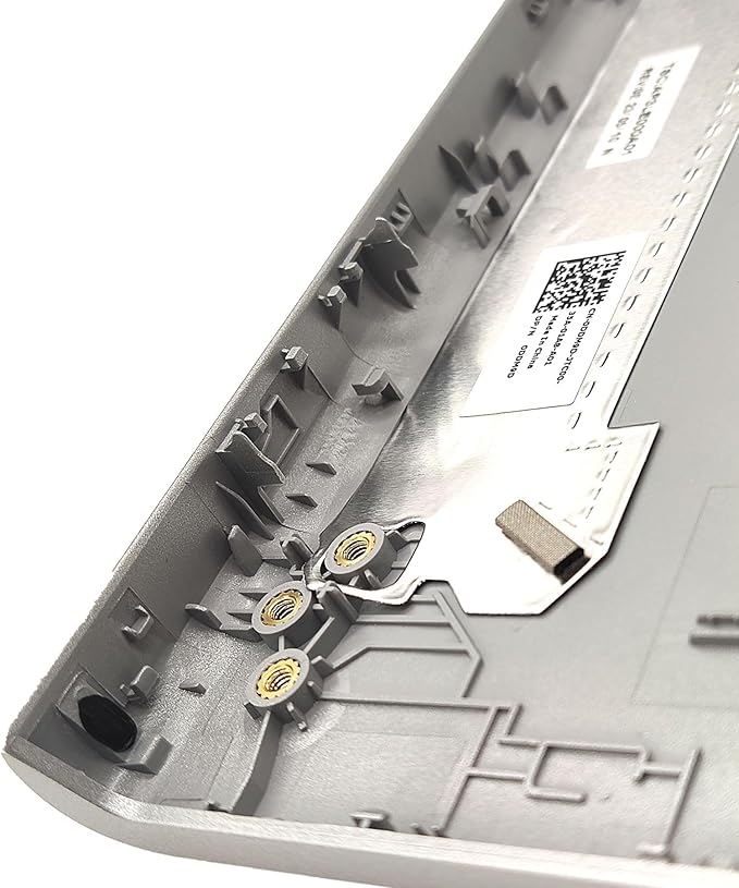 Replacement LCD Back Cover Rear Top Lid with Hinges for DELL Inspiron 15 3510 3511 3515 3520 3525 Series Laptop 0DDM9D DDM9D Silver
