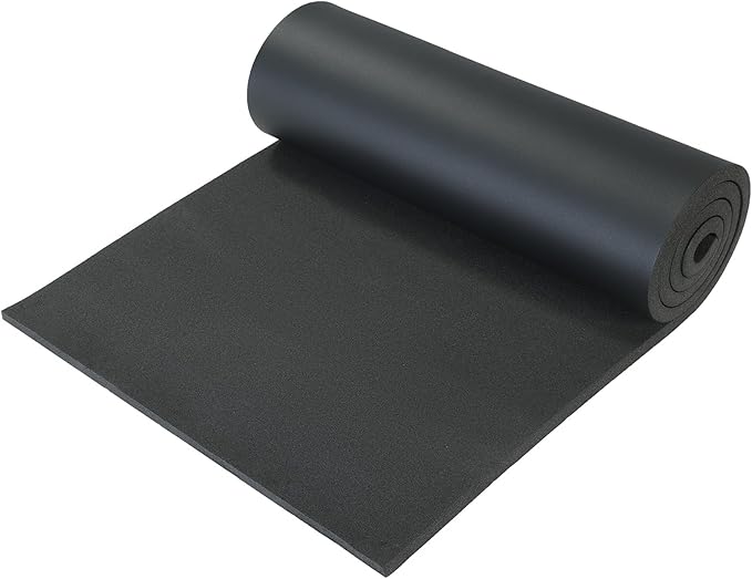 1/2" Thick X 17" Wide X 60" Long Closed-Cell Foam Neoprene Padding,