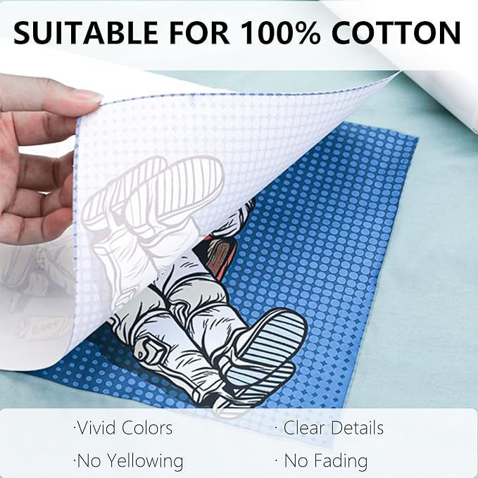 HTVRONT Sublimation HTV for Dark Fabric/Light Fabric