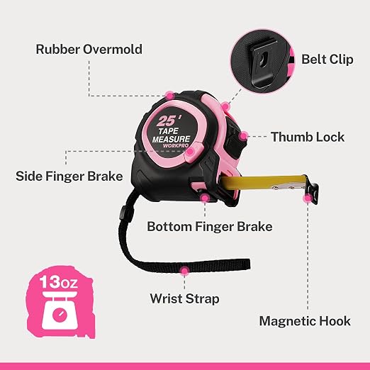 WORKPRO 25-FT Tape Measure