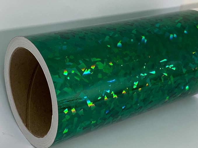 Holographic Crystal Sign Vinyl, HOLOCRYSTAL self-Adhesive Plastic
