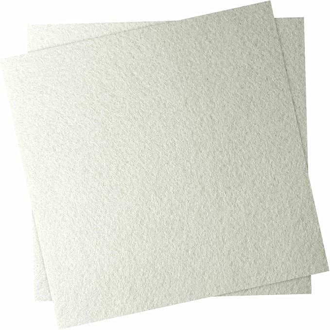 12" x 12" Felt Fabric Sheets for Crafts, 1mm Thick, Squares Felt Paper for
