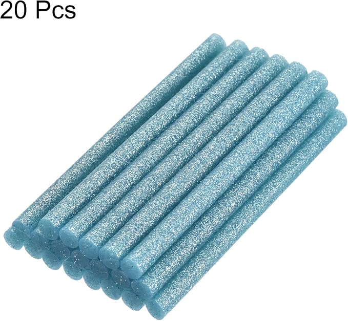 uxcell 20pcs Hot Glue Sticks for Glue Gun 11mm/0.43-inch x 8-inch Mini Hot Melt