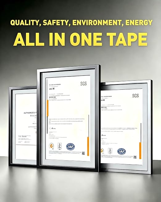 EMITEVER Heavy Duty Double Sided Tape 2 Rolls, 1 Inch x 16.4FT Acrylic Foam