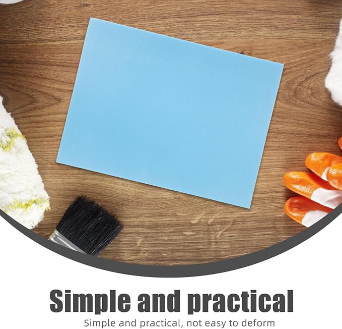 PRETYZOOM Foam Board Sheets for DIY Crafting 30x40x2cm High Density Blue