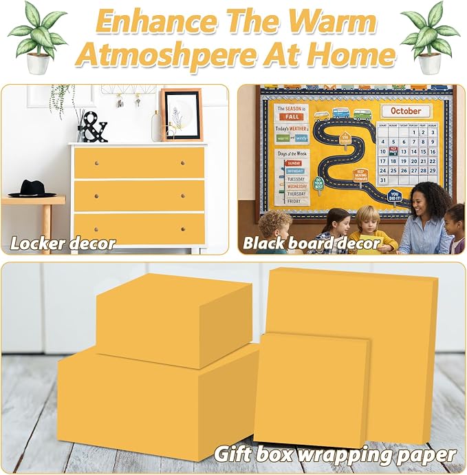 Golden Sun Yellow Bulletin Board Paper Roll Yellow Bulletin Board Background