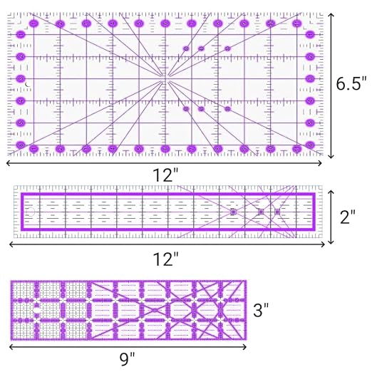 8 Quilting Rulers | Quilting Templates, Quilting Squares, Quilting Rulers and