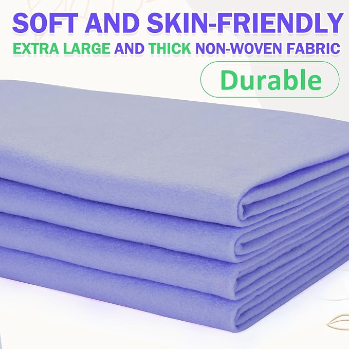 XSEINO Lavender Large Felt Fabric 36" X 36 ", 1.4 mm Thick Soft Felt Fabric