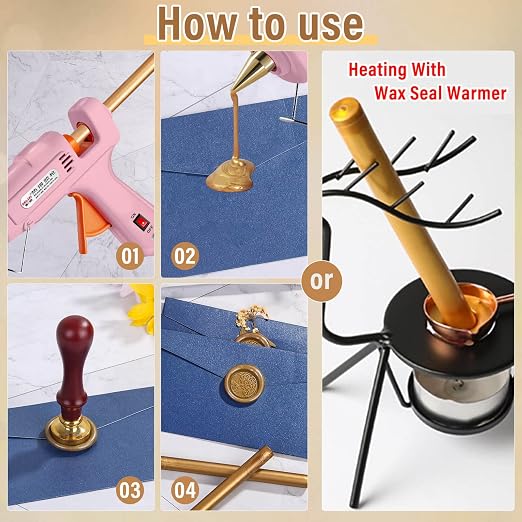 Sealing Wax Sticks, Paxcoo 20pcs Wax Seal Sticks, Glue Gun Sealing Wax Sticks