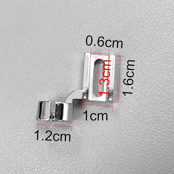 Low Shank Ruler Foot for Free Motion Quilting, 1/4 Inch Open Toe Darning Foot