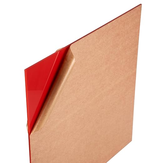 KAITELA Pack of 10 Colored Cast Acrylic Sheet 8" x 12" x 1/8" Thick |