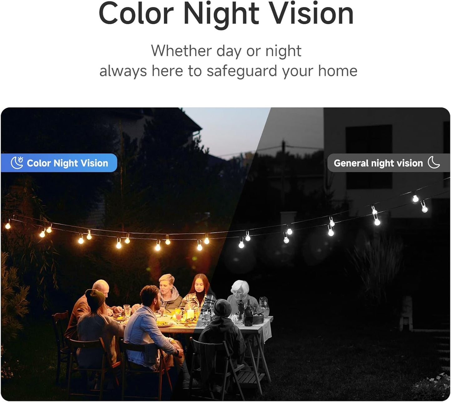 Noorio 2K Security Camera Outdoor 360° Pan/Tilt, Two Way Talk Wired Outdoor Camera for Home Surveillance, 24/7 Recording, Color Night Vision, Cloud & SD Card Storage, Compatible with Alexa, 2.4G WiFi