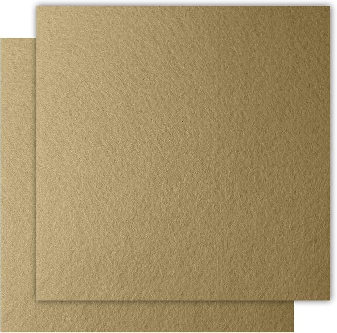 12" x 12" Felt Fabric Sheets for Crafts, Squares Felt Fabric Sheets, 1mm Thick