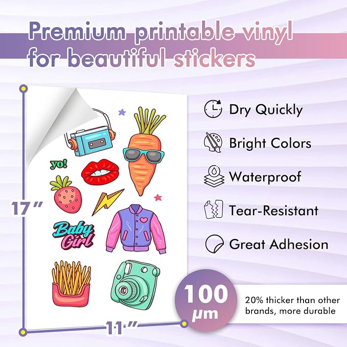 Koala Printable Vinyl Sticker Paper