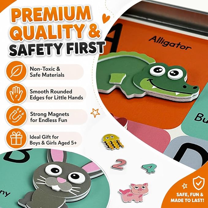 Magnetic Tin Box Foam Craft Kit