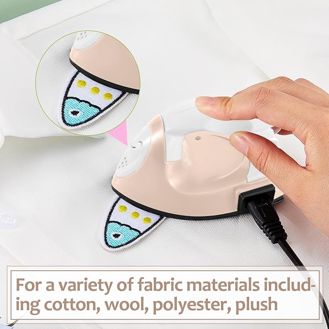 Honoson Mini Craft Iron Mini Heat Press Small Iron 3.93 x 2.36 x 2.76 Portable