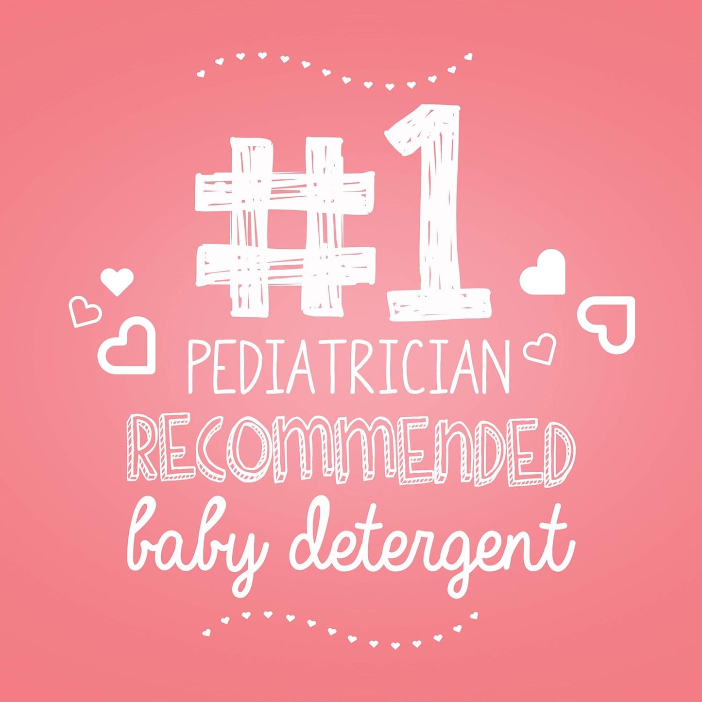 Dreft Stage 1: Newborn Hypoallergenic Liquid Baby Laundry Detergent (HE), Natural for Baby, Newborn, or Infant, 100 Ounces (64 loads) (Pack of 2)