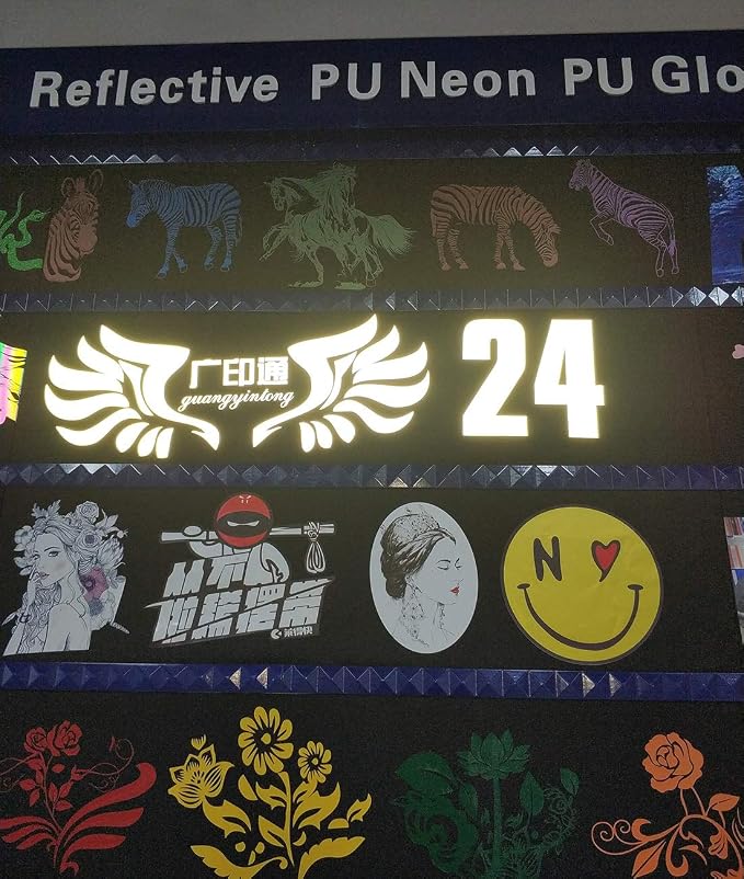 guangyintong Reflective Heat Transfer Vinyl HTV Rolls, HTV Vinyl