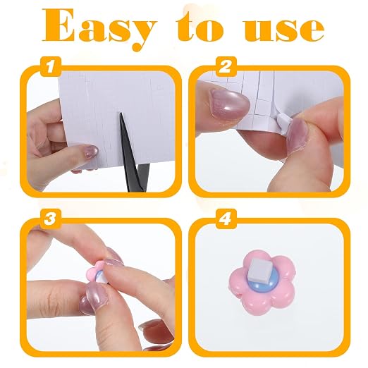 cobee 5 Sheets 2000 Pcs Foam Squares Double Sided Foam Tape, Foams Adhesive