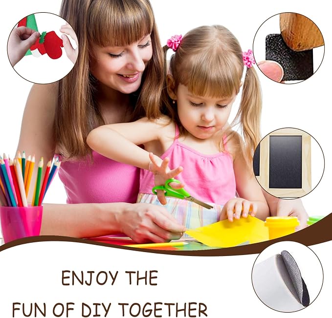 Jtnohx Self Adhesive Felt Sheets, Sticky Fabric Square