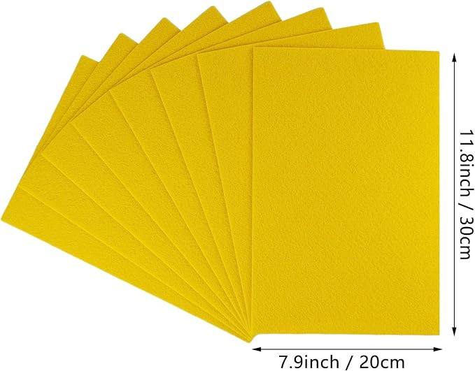 Jtnohx Stiff Felt, 2mm Thick Felt Sheets
