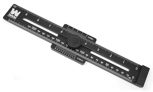 WEN ME251R 10-Inch Aluminum Offset Marking Gauge and Layout Tool