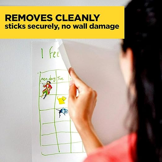 Scotch Wall-Safe Tape, 1 Dispenser Roll, Removable Wall Safe Tape,