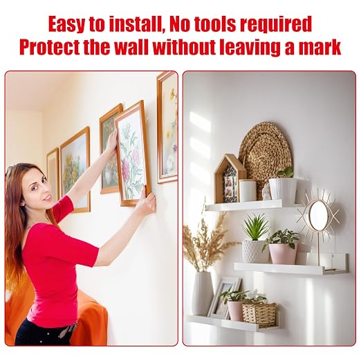 Double Sided Tape Heavy Duty, Waterproof Mounting Foam Tape, 16.5ft Length