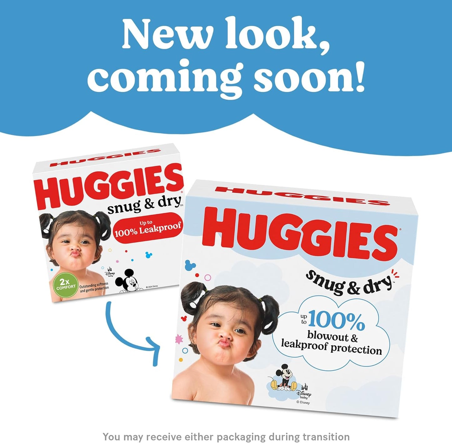 Huggies Size 7 Diapers, Snug & Dry Baby Diapers, Size 7 (41+ lbs), 80 Count, Packaging May Vary
