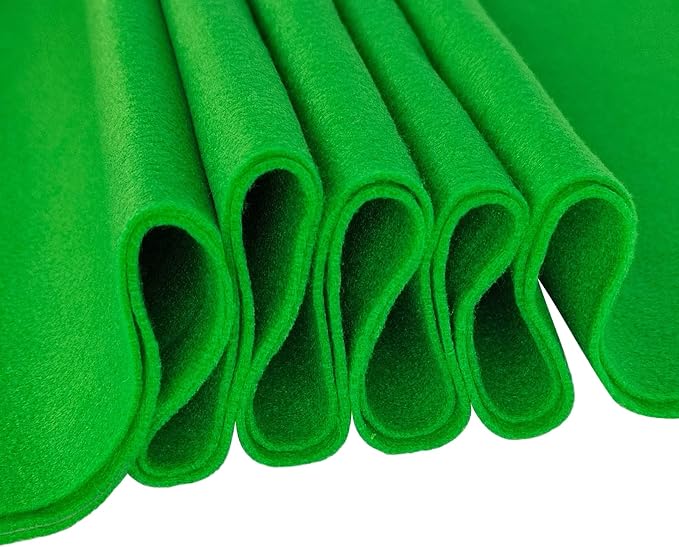 Jtnohx Color Felt, 1 Square Yard Felt Fabric, 1.4mm Thickness Flexible Craft