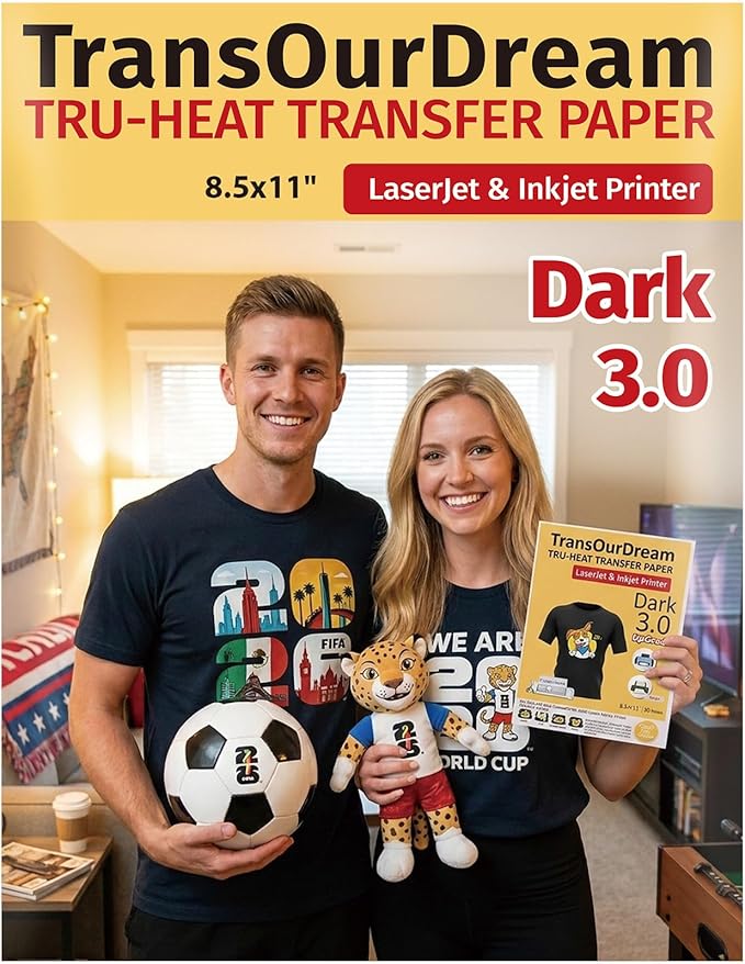 TransOurDream Iron on Heat Transfer Paper