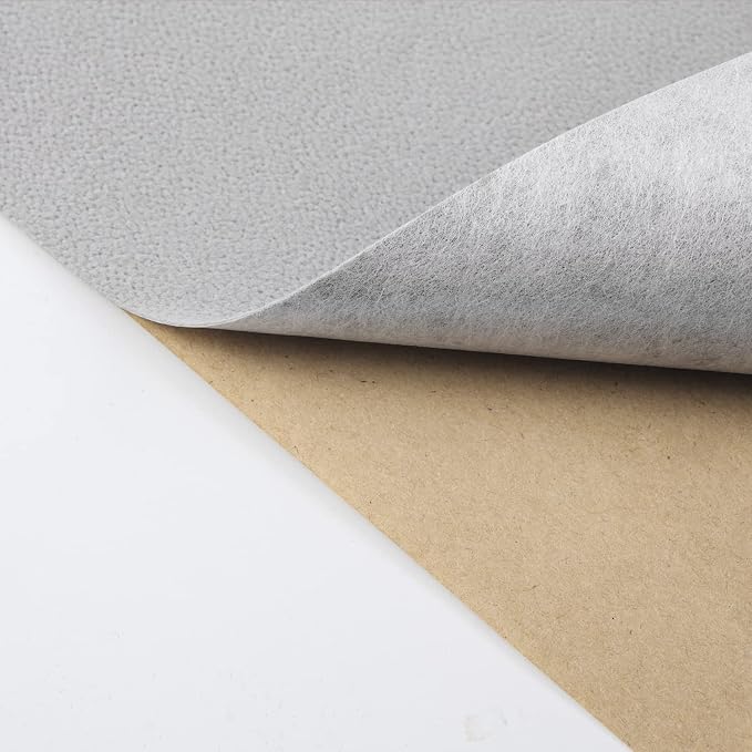 Removable Velvet Flocking Self Adhesive Felt Fabric Liner Gray Velvet Drawer