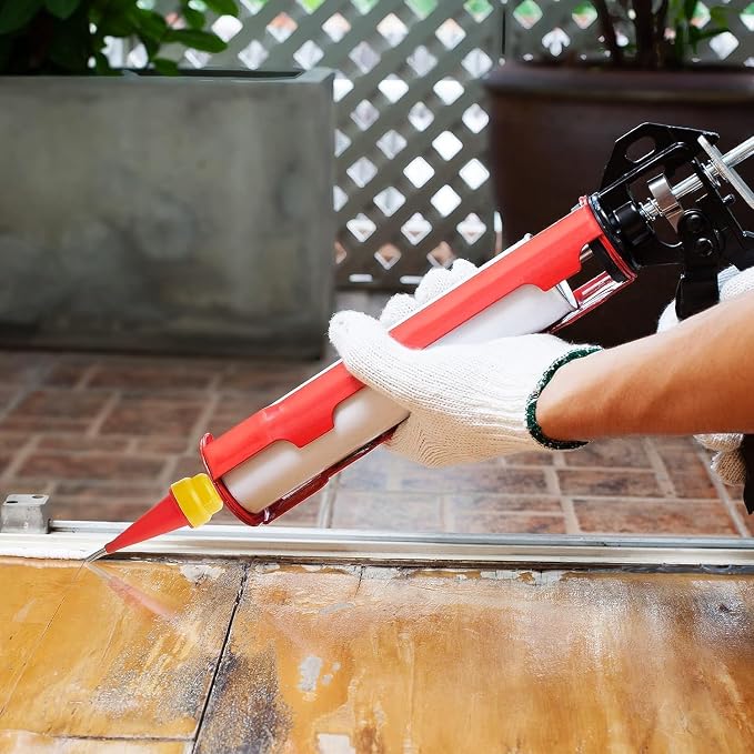 Caulking Nozzles for Sausage Caulking Guns and Hard Glue Guns, Reusable