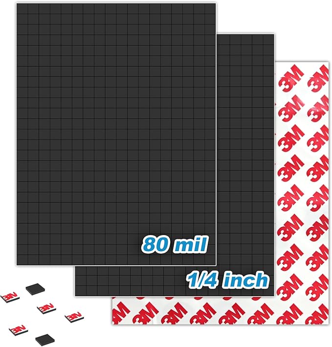 Small Magnets with Sticky Adheisve Backing
